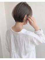 ブレンドバイハピネス(Blend by happiness)&nbsp;アッシュグレー×ショート