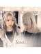 アンドソー 池袋(&so.)の写真/顔周りカット×ブリーチで叶える最旬ハイトーン。動きと透明感を。[ブリーチ/ケアブリーチ/ブリーチ/池袋]