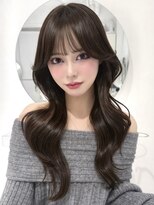ヨロ 上野(YOLO)&nbsp;ハイライトカラーミルクティーベージュレイヤーカット