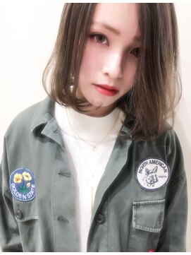 ローランド(Rowland) ボブ☆ダブルカラー☆アッシュグレー