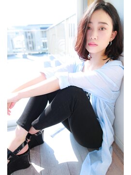 オーシャン(Ocean) [OCEAN Hair&Life]４０代におススメ☆モードな大人ボブ☆