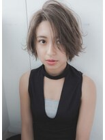 ヘアーカラープラス 都賀店(PLUS) 【小顔ショート】ふんわりオトナショート