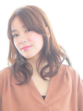 ヘアーサロン ラフリジー(Loufreasy) 大人気のゆるふわ大人のセミディー♪