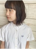 【Bellecoffret】馬先唯 切りっぱなしボブ