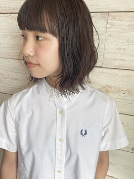 ベルコフレ 玉造店(Belle Coffret) 【Bellecoffret】馬先唯 切りっぱなしボブ