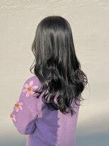 オリガミ トイロ(ORIGAMI TOIRO) ロング×ブルーブラック