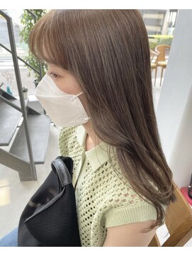 ヘアー アイス 御器所本店(HAIR ICI) 透け感ベージュ