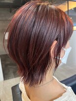 アール ヘアーアンドメイク Nouveau厚木店(R Hair&Make) ボルドーカラー