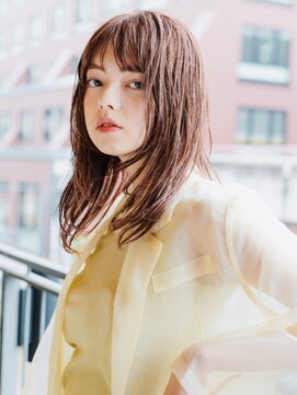 ミット バイ ツリー 吉祥寺(mit by tree) シアーストレート×ベージュピンク