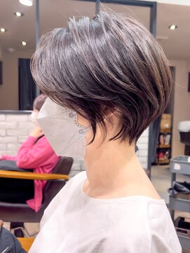 アヴァロン(AVALON) 絶壁解消×くびれ×30代40代50代×ひし形大人ショートボブ永