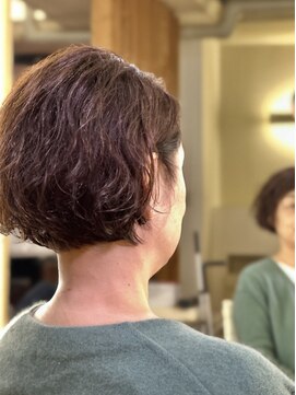 トランクサロンカッパード ショートウェーブボブ