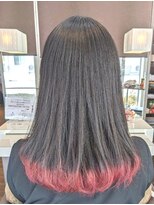 エノモト(ENOMOTO) 大人可愛い裾カラーチェリーピンク