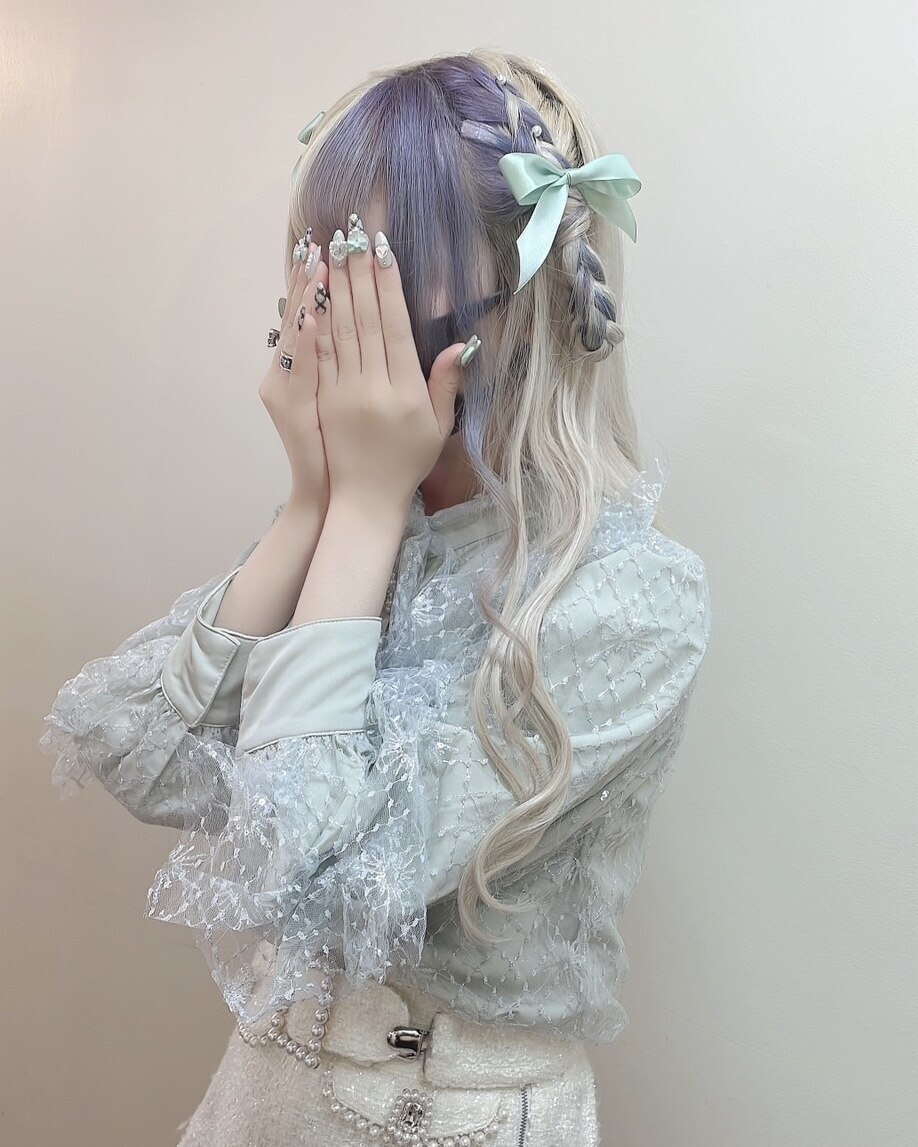 編み込みわんちゃんヘア♪：L181072524｜ディア(.eer)のヘアスタイル