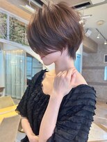 ロンド ストラーダ 心斎橋(Lond strada)&nbsp;ショート×ハイライト白髪ぼかし×愛され似合わせカット[心斎橋]