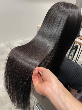 キャパ セントラル 天神 大名店(CAPA central) 髪質改善　縮毛矯正　ストレート　黒髪
