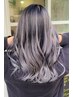 【外国人風バレイヤージュ♪】ブリーチ＋フルカラー＋カット＋うる艶Tr￥16800