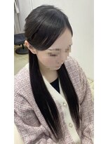 ヘイルジューシー(hail JUICY)&nbsp;ストレートハーフアップ