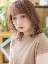 カバーヘア ブリス 戸田公園西口店(COVER HAIR bliss) ■外国人風デザインカラーくびれヘア214戸田公園20代30代40代