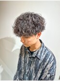 シャドウウェーブパーマ