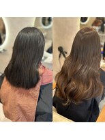 エヌ 梅田(enu)&nbsp;梅田/シールエクステ/学割/大阪/艶カラー/韓国風/レイヤー