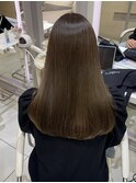 【チョコレートカラー】ブリーチなし 似合わせ 透明感