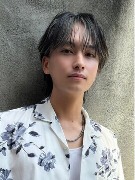 ロンド アンブル 四条烏丸(Lond ambre) 萱原大幹 センターパート/眉毛/短髪/メンズカット