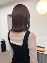 ローレンアオ(LOREN AO)&nbsp;前髪/アンブレラカラー/こなれミディ/イメチェン/ウェーブパーマ