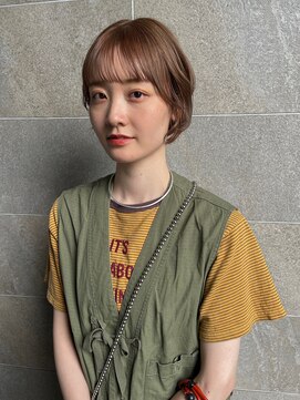 スニュウ(snuw) ミルクティーベージュ/ショートボブ