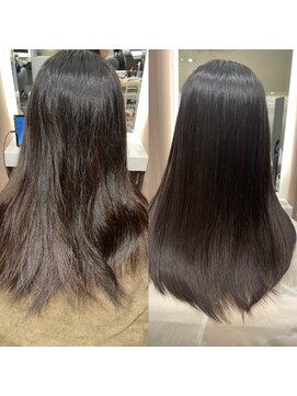 アロン(Allons Ginza) 【髪質改善】sins式シルク酸性ストレート