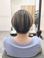 トリニティ 本厚木(trinity)&nbsp;太めスライシングハイライトホワイトミルクティー本厚木