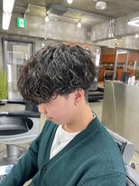 波巻きスパイラルパーマ