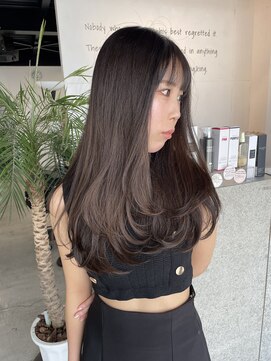 キング 高槻(K!ng) 縮毛矯正髪質改善ハイライトレイヤーカット高槻美容室エクステ