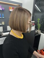 ジエクトアイロ 江坂駅前 【似合わせカラー】白髪ぼかし/細めハイライト/大人ハイライト