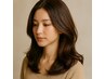 《当日限定!》カット+透明感まとう大人カラー+TR  ￥7700