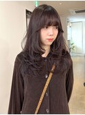 【NIKO】レイヤーカット.ブリーチなし.チョコレートブラウン