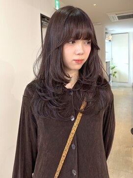 ニコフクオカヘアーメイク(NIKO Fukuoka Hair Make) 【NIKO】レイヤーカット.ブリーチなし.チョコレートブラウン