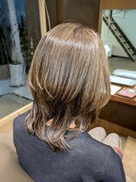 ユーアンボワーズ(U-AMBOISE)&nbsp;透明感レイヤー【寝屋川/髪質改善/白髪ぼかし】