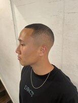 ビーバイエイトジェンツ(Bee by EIGHT GENTS)&nbsp;ブルーブラック/スペインカール/スパイキーショート/心斎橋