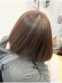 切りっぱなしボブ×ミックスカラー[茅ヶ崎/茅ヶ崎駅/湘南]