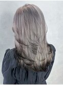 ロングおくれ毛韓国ヘア顔周りレイヤー美髪_ba546522