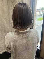 フルアヘッド(FULL A HEAD)&nbsp;透け感カラー◎流行りの切りっぱなしレイヤーボブ