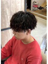 メンズギフト(men's GIFT)&nbsp;ツイストスパイラルマッシュツーブロック刈り上げ