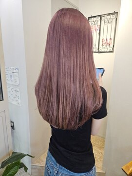 ヘア ケア ディエイチケー(HAIR CARE DHK) ロングヘアピンクパープル