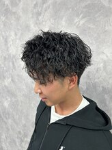 《波巻きスパイラル》モテたいメンズに人気急上昇中パーマ！！！(一宮／波巻きスパイラル)