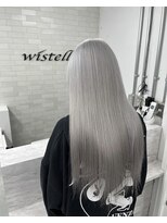 ウィステル(wistell)&nbsp;ホワイトシルバー/ホワイトカラー/シルバー/グレー