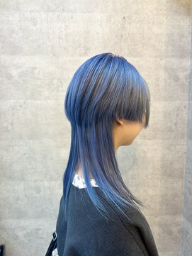 ブレイブ ヘアデザイン(BRaeVE hair design) クラゲヘアー&スカイブルー