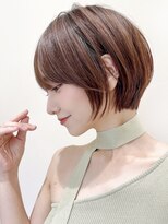 セイドット オモテサンドウ(Say. omotesando)&nbsp;Say.ショートひし形ショートミルクティーベージュことりベージュ