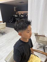 ソワン ドゥ ブレス 立花店(soin de brace)&nbsp;キッズカット/2ブロック/アップバング/尼崎