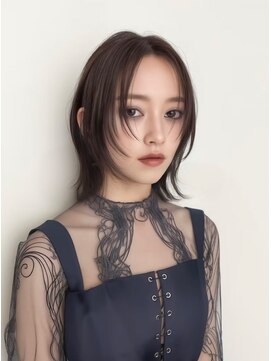 モアナバイヘッドライト 綱島店(Moana by HEADLIGHT) Moana【綱島】#ウルフカット#顔まわりカット#暗髪