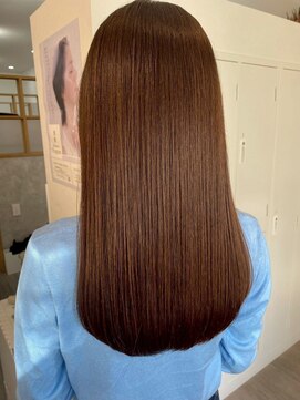 ロッカヘアエジェ(ROCCA hair eje.) デザインカラー極艶ナチュラルロング